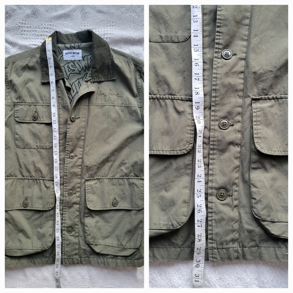 FA Skater Field Style Button Up Patched Graphic Art Jacket - Nude Women - Picture 10 of 12